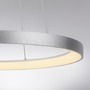 Kruhová - PN 2851-95 HOOP LED závěsné svítidlo hliník nastavitelná výška paměťová funkce SimplyDim 3000K - PAUL NEUHAUS - foto 4