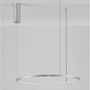Kruhová - NV 9345603 Závěsné svítidlo TARQUIN šampaň stříbrný hliník a akryl LED 36W 230V 3000K IP20 stmívatelné - NOVA LUCE - foto 4