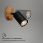 Bodová - BRILO 2922015 Bodové svítidlo pr. 9 cm 1xGU10 max. 9W černá (starý kód: BRILO 2922-015) - BRILO - foto 4