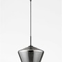 Kónická - NV 9724141 Závěsné svítidlo VEIRO chromové sklo černý kov černý kabel E27 1x12W 230V IP20 bez žárovky - NOVA LUCE - foto 4