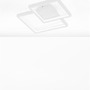 Hranatá - NV 9364038 Stropní svítidlo PORTO bílá ocel hliník a akryl LED 19W 230V 3000K IP20 - NOVA LUCE - foto 4