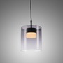 Subtilní - LD 14042-18 LED závěsné svítidlo černé 1-ramenné do jídelny, krokově stmívatelné, 3000K - JUST LIGHT - foto 4