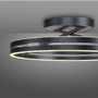 Kruhová - PN 6552-15 LED stropní svítidlo PURE Loop dálkový ovladač 2700-5000K šedá mystic - PAUL NEUHAUS - foto 4