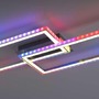 Hranatá - LD 14635-55 FELIX60 LED stropní svítidlo 72x210cm, stříbrná barva, RGB Rainbow, stmívatelné, CCT RGB+2700-5000K - LEUCHTEN DIREKT / JUST LIGHT - foto 4