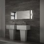 Koupelnová - BRI 2111018 LED nástěnné svítidlo 32 cm 6,5W 700lm chrom (starý kód: BRI 2111-018) - BRILONER - foto 4