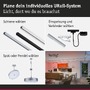 Svítidla - P 95688 URail lištový spot Smart Home Zigbee 3.0 Hildor RGBW 7,5W RGBW+ stmívatelné 230V matný chrom - PAULMANN - foto 4