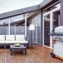 Sloupková - RED R12420 BOSANOVA 120 stojanová bílé PVC/antracitová 230V E27 25W IP65 - RED - DESIGN RENDL - foto 4