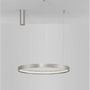 Kruhová - NV 9345618 Závěsné svítidlo PERRINE šampaň stříbrný hliník a akryl LED 42W 230V 3000K IP20 stmívatelné - NOVA LUCE - foto 4