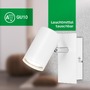 Bodová - BRILO 2840016 Isil A LED nástěnné svítidlo do interiéru, třída A, nastavitelné, bílé - BRILO - foto 4
