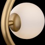 M MOD059TL-03GX VÝPRODEJ VZORKU - Stolní lampa Uva 3x28W bílá/zlatá kov/sklo designová - MAYTONI - foto 4