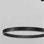 Kruhová - NV 9190855 Závěsné svítidlo MOTIF černý hliník a akryl LED 55W 230V 3000K IP20 stmívatelné - NOVA LUCE - foto 4