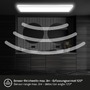 Hranatá - BRILO 7527416 Move LED stropní svítidlo IP44, přímé a nepřímé osvětlení, pohybové čidlo, 58 cm, bílé - BRILO - foto 4