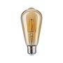 E27 - P 28717 LED žárovka ST64 6,5 W E27 zlatá zlaté světlo - PAULMANN - foto 4