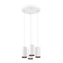Vícečetná - LA 1006438 ASTO TUBE závěsné svítidlo, GU10, délka závěsu 250 cm, max. 4x 10 W, bílá - BIG WHITE (SLV) - foto 4
