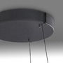 Kruhová - PN 2551-18 LED závěsné svítidlo PURE E-Loop elektrické 2700-5000K dub/černá perleť - PAUL NEUHAUS - foto 4