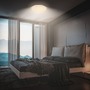 Kruhová - BRILO 3895014 Stela stropní svítidlo pr.33 cm - 22W, 2400lm, LED, stmívatelné, CCT, dálkový ovladač, matný chrom - BRILO - foto 4