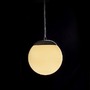 Koupelnová - RED R13692 BOLLY 17 závěsná opálové sklo/chrom 230V LED E27 15W IP44 - RED - DESIGN RENDL - foto 4