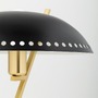 Stolní lampy dekorační - HVLG HL536201-AGB/BK-CE Stolní lampa LANDIS ocel/kov staromosaz/černá/černá E27 1x8W - HUDSON VALLEY (Mitzi) - foto 4
