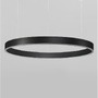 Kruhová - NV 9190848 Závěsné svítidlo MOTIF černý hliník a akryl LED 48W 230V 3000K IP20 stmívatelné - NOVA LUCE - foto 4