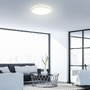 Kruhová - BRILO 3864416 Slim Case stropní svítidlo pr.42 cm - 22W, 3000lm, neutrální bílá, LED, bílé - BRILO - foto 4