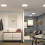 Hranatá - P 71155 LED Panel Atria Shine Backlight IP44 hranaté 293x293mm 16W 3000K bílá - PAULMANN - foto 4