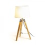Stolní lampy dekorační - RED R13339 ALVIS stolní podstavec bambus/chrom 230V E27 28W - RED - DESIGN RENDL - foto 4