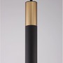 Válec - NV 9911523 Závěsné svítidlo POGNO černá a zlatý hliník GU10 1x10W IP20 220-240V bez žárovky - NOVA LUCE - foto 4