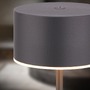 Stolní lampy dekorační - BRILO 7629015 Kira stolní lampička - 3W, 200lm, bezdrátová, LED, dotykový vypínač, stmívatelné, antracit - BRILO - foto 4