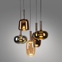Dekorativní - PN 2682-70 IRIDES LED závěsné svítidlo 5 ramenné nastavitelná výška Comfort Lift paměťová funkce SimplyDim 3000K - PAUL NEUHAUS - foto 4