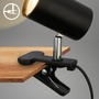 Stolní lampy s klipem - BRI 2766015 BRILONER Klem lampička na stůl, nastavitelná, s klipsem, černá 2766015 - foto 4