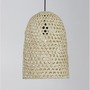 Válec - NV 9586509 Závěsné svítidlo AURORA přírodní ratan černý kabel E27 1x12W 230V IP20 bez žárovky - NOVA LUCE - foto 4