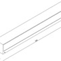 Nástěnná - IMPR 731129 Deko-Light nástěnné přisazené svítidlo lineární II Double 220-240V AC/50-60Hz 20,00 W 3000 K 1760 lm 500 tmavěšedá - foto 4