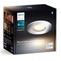 Koupelnová - PH 8720169317956 Hue WA Adore koupelnové zápustné svítidlo 1x GU10 LED 4,2W 400lm 2200-6500K 9cm kulaté IP44, chrom - PHILIPS - foto 4