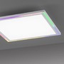 Hranatá - LD 14900-16 EDGING LED stropní svítidlo 40x40, bílá, ploché Rainbow RGB, dálkový ovladač RGB+2700-6000K - LEUCHTEN DIREKT / JUST LIGHT - foto 4
