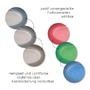 Kruhová - LD 14480-16 URANUS LED stropní svítidlo kruhové v bílé s hvězdným nebem a nastavitelnou barvou světla Smart Home MEDION RGB+3000-5000K - LEUCHTEN DIREKT / JUST LIGHT - foto 4