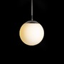 Kónická - RED R13745 LUNA 20 závěsná opálové sklo/chrom 230V LED E27 15W - RED - DESIGN RENDL - foto 4