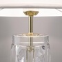 Stolní lampy dekorační - M MOD304TL-01G Stolní lampa Muse E27 60W bílá textil/sklo/zlatá - MAYTONI - foto 4