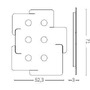 Downlight - ILUX 215785 TOTEM PL6 - IDEALLUX - foto 4