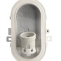 S vyšším krytím - IMPR 731166 Deko-Light stropní a nástěnné přisazené svítidlo - Sotano Retro, oval, 1x max. 60 W E27, bílá - foto 4