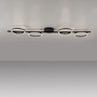 Dekorativní - LD 14212-18 Kolekce Schöner Wohnen LED stropní svítidlo MINI RITUS, černá, stmívatelné, krokově stmívatelné, 3000K - JUST LIGHT - foto 4