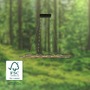 Hranatá - BRI 3818014 Vinka LED závěsné svítidlo, dekor dřeva, tvar vlny, dřevo - BRILONER - foto 4