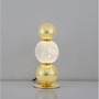 Stolní lampy dekorační - NV 9522030 Stolní lampa BRILLE zlatý hliník a sklo LED 4W 230V 3200K IP20 - NOVA LUCE - foto 4