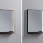 K zrcadlu - P 71093 LED zrcadlo s osvětlením Miro IP44 měnitelná bílá 230V 11W zrcadlo/černá mat - PAULMANN - foto 4