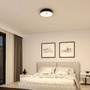 Kruhová - P 96784 LED stropní svítidlo 3-krokové-stmívatelné Jaron 2700K 230V 26,5W stmívatelné černá mat - PAULMANN - foto 4