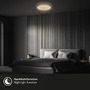 Kruhová - BRILO 3821015 Pulup LED stropní svítidlo, stmívatelné, dálkový ovladač, CCT, černá - BRILO - foto 4