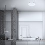 Kruhová - BRI 3360-016 LED stropní svítidlo hvězdné nebe, pr. 28 cm, 12 W, bílé - BRILONER - foto 4