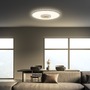 Kruhová - BRI 3847014 Toro LED stropní svítidlo, tunelový efekt, přímé a nepřímé osvětlení, matný chrom, 42cm kruhové - BRILONER - foto 4