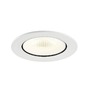 Kruhová - LA 1009752 NUMINOS® GIMBLE L Stropní vestavné svítidlo, 4000 K, 40°, IP20, kulaté, bílé - BIG WHITE (SLV) - foto 4