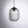 Vícečetná - PN 2001-25 SHITAKE LED závěsné svítidlo, kouřové sklo, 3 ramenné, retro design, oválné - PAUL NEUHAUS - foto 4