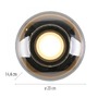 Dekorativní - LD 15474-18 Kolekce Schöner Wohnen stropní svítidlo SIA černá, kouřové sklo, stmívatelné, paměť, SimplyDim, 3000K - JUST LIGHT - foto 4